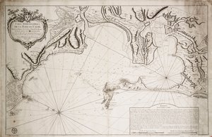 Mapa hydrograficzna Zatoki Kadyksu