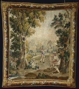 Łucznictwo, z Amusements Champêtres autorstwa Jacques Nicolas Julliard