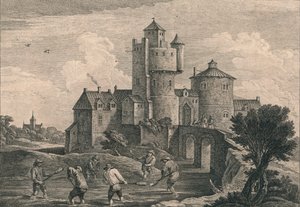 „Zamek Teniers”, 1740.