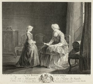 Dobra edukacja autorstwa Jacques Philippe Le Bas