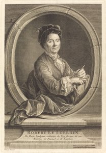 Robert le Lorrain autorstwa Jacques Philippe Le Bas after Hubert Drouais