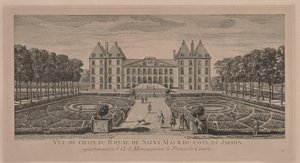 Zamek St. Maur autorstwa Jacques Rigaud