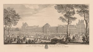 Promenady Palais des Tuileries autorstwa Jacques Rigaud