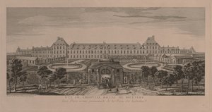Szpital Królewski w Bicestre. autorstwa Jacques Rigaud