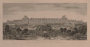 Szpital Królewski w Bicestre autorstwa Jacques Rigaud