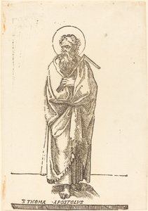 Święty Tomasz autorstwa Jacques Stella