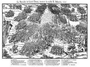 Bitwa pod St Denis, francuskie wojny religijne, 10 listopada 1567 1570