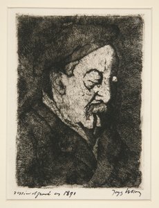 Portret malarza-grafika Emile Nicolle (Portret malarza-grafika Emile Nicolle)