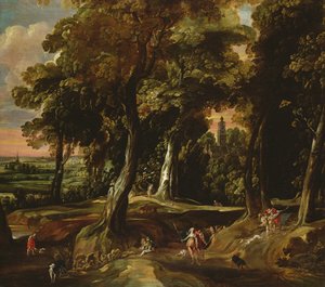 Diana Łowczyni autorstwa Jacques d Arthois