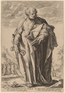 Święty Piotr autorstwa Jacques de Gheyn II, after Hendrik Goltzius