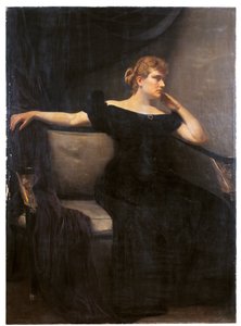 Portret markizy de Tallenay (olej na płótnie) autorstwa Jacques de Lalaing