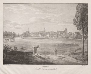 Bawaria, miasto Donauworth autorstwa Jakob Alt
