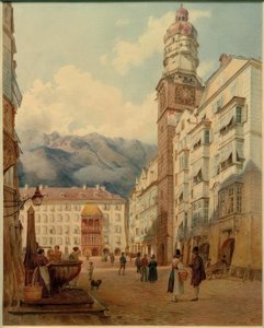 Innsbruck (Tyrol, Austria), autorstwa Jakob Alt