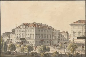 Teatr w Wiedniu, ok. 1816 r.