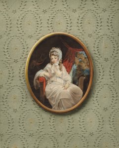 Portret nieznanej kobiety autorstwa Jakob Axel Gillberg