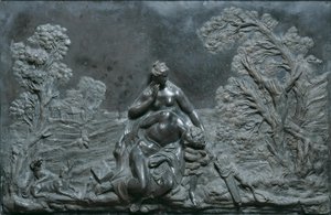 Wenus opłakuje zmarłego Adonisa autorstwa Jakob Gabriel Mollinarolo