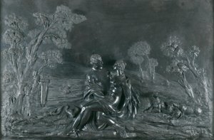 Wenus i Adonis autorstwa Jakob Gabriel Mollinarolo