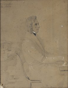 Fryderyk Chopin przy fortepianie autorstwa Jakob Götzenberger