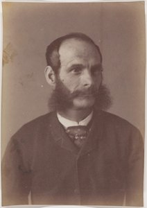 [Portret mężczyzny z bokobrodami].