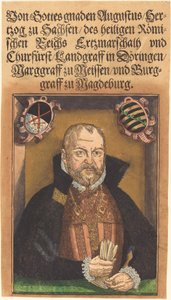 Augustus Hertzog z Saksonii autorstwa Jakob Lucius the Elder