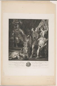 Mucius Scaevola autorstwa Jakob Matthias Schmutzer