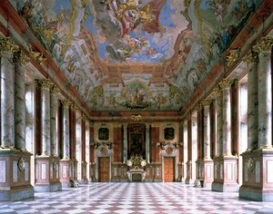 Sala Marmurowa w kościele opactwa św.
