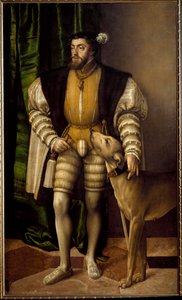 Portret Karola V cesarza Niemiec