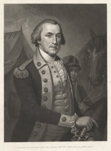 Jerzego Waszyngtona, wyd. 1850 (grawerowanie) autorstwa James (after) Peale