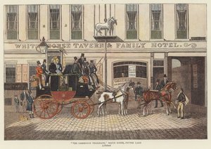„The Cambridge Telegraph”, Biały Koń, Fetter Lane