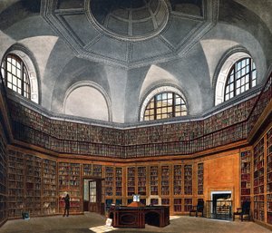 Biblioteka królewska, Grawerowanie autorstwa Richarda Reeve