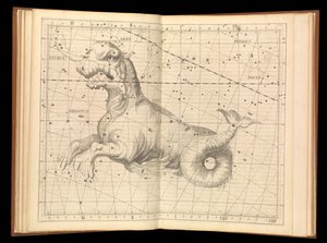 Atlas coelestis autorstwa James (after) Thornhill