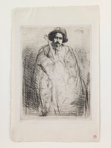 J. Becquet, Rzeźbiarz autorstwa James Abbott McNeill Whistler