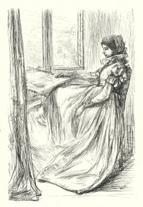 Kochankowie Lady Mabel (grawerunek) autorstwa James Abbott McNeill (after) Whistler
