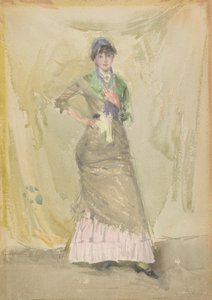 Notatka w kolorze zielonym, 1883-1884. autorstwa James Abbott McNeill Whistler