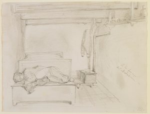 Na farmie Maladrie, 1858. autorstwa James Abbott McNeill Whistler