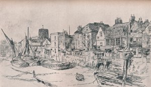 Adam i Ewa: Stara Chelsea, 1879, 1903 autorstwa James Abbott McNeill Whistler