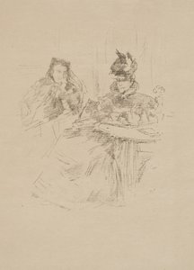 Popołudniowa herbata autorstwa James Abbott McNeill Whistler
