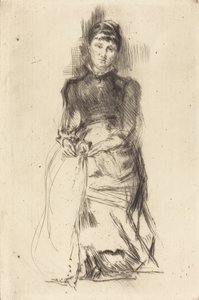 Agnieszka, ok. 18731875. autorstwa James Abbott McNeill Whistler