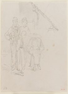 Artysta szkicowania, 1858. autorstwa James Abbott McNeill Whistler