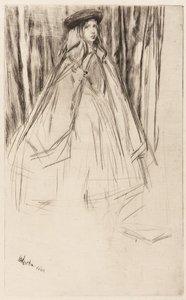 Annie Haden, 1860. autorstwa James Abbott McNeill Whistler