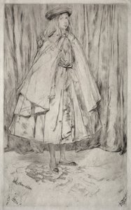 Annie Haden, 1860. autorstwa James Abbott McNeill Whistler