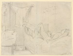 Czekam na wyschnięcie prania! Kolonia, 1858. autorstwa James Abbott McNeill Whistler