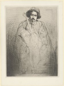Becquet, z serii „Szesnaście akwafort” autorstwa James Abbott McNeill Whistler