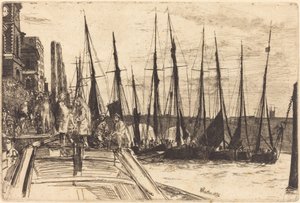 Billingsgate, 1859. autorstwa James Abbott McNeill Whistler