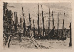 Billingsgate, 1859. autorstwa James Abbott McNeill Whistler