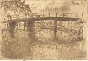 Most, Amsterdam, 1889. autorstwa James Abbott McNeill Whistler