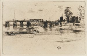 Chelsea, 1879. autorstwa James Abbott McNeill Whistler