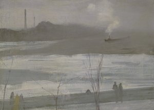 Chelsea na lodzie autorstwa James Abbott McNeill Whistler