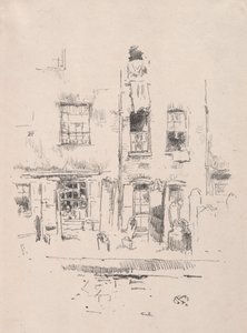 Cmentarz, 1887. autorstwa James Abbott McNeill Whistler