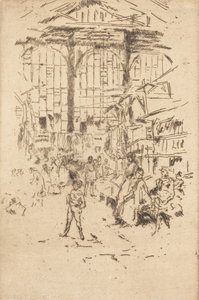 Giełda Odzieży, nr II, ok. godz. 18861888. autorstwa James Abbott McNeill Whistler